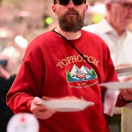 Berlin Christmas Event MC Fitti Red Graphic Sweatshirt