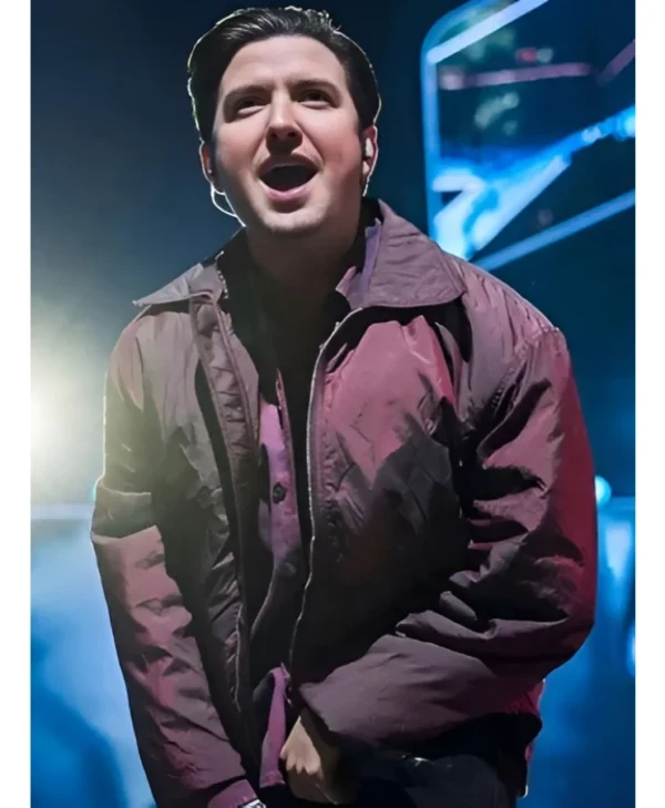 Berlin Concert 2025 Logan Henderson Maroon Jacket