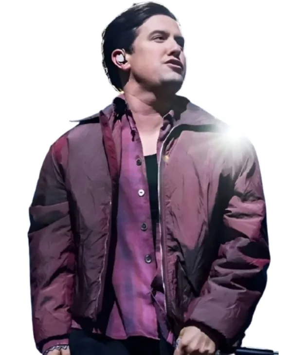 Berlin Concert 2025 Logan Henderson Maroon Jacket