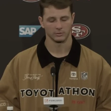 Brock-Purdy-Toyotathon-Brown-Jacket-Front