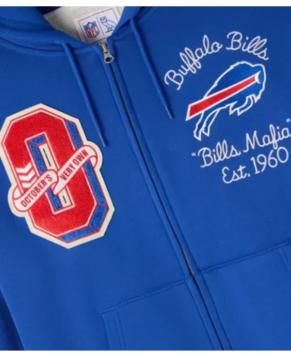 Buffalo-Bills-Waffle-Lined-Blue-Zip-Up-Hoodie