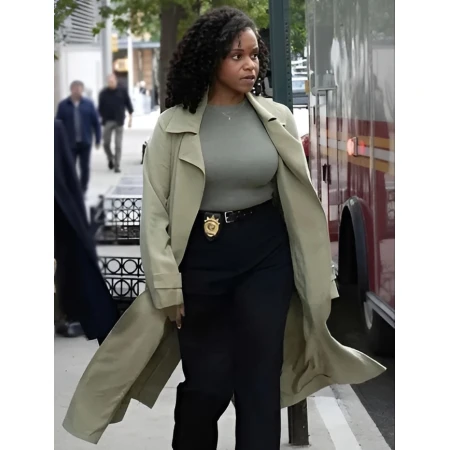 Buy Law and Order SVU S27 Aime Donna Kelly Green Coat