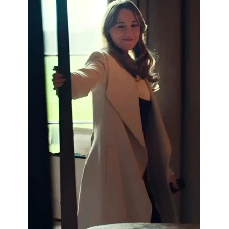 Buy Madison Iseman The Rainmaker S01 Wool Coat