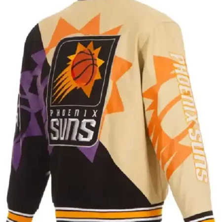 Buy-Madison-Nelson-Phoenix-Suns-Split-All-Over-Black-and-Tan-Varsity-Jacket-back