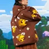 Buy-Recreated-Very-Cool-x-Minecraft-Bee-Brown-Hoodie-Sweatshirt