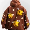 Buy-Recreated-Very-Cool-x-Minecraft-Bee-Brown-Hoodie-Sweatshirt-Sale