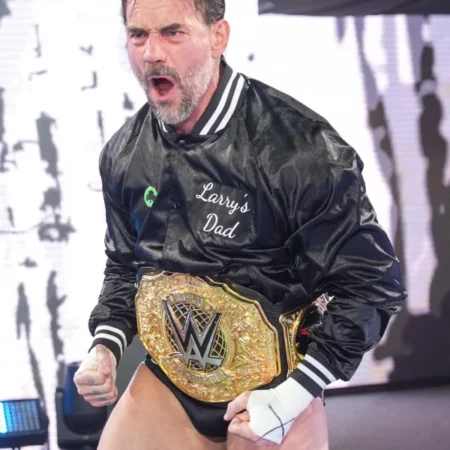 CM-Punk-Larrys-Dad-Varsity-Jacket-Black