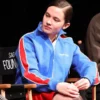 Cailee Spaeny Style Tech-Yarn Zip Jacket Sweatshirt