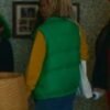 Chloë Grace Moretz “Oh What Fun” Green Puffer Vest