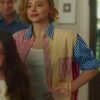 Chloë Grace Moretz “Oh What Fun” Multicolor Striped Shirt