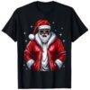 Danielle Brooks Holiday Santa “Oh What Fun” Black Tee