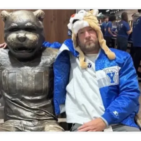 Dave Portnoy BYU Cougars Football Jacket 2025 For Sale
