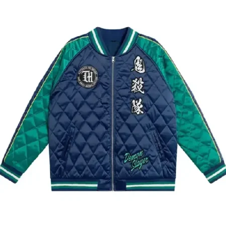 Demon Slayer Tanjiro Kamado Quilted Jacket