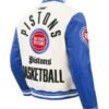 Detroit Pistons East Division Classic Varsity Jacket