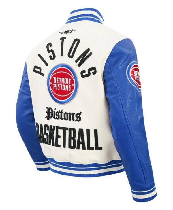 Detroit Pistons East Division Classic Varsity Jacket