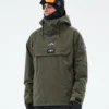 Dope Snow Jacket black green
