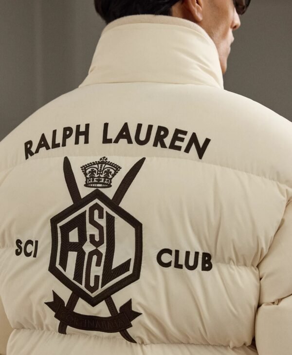 Emerson Purple Label Quilted Down Jacket back shoot