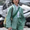 Emily-in-Paris-S05-Lily-Collins-Striped-Jacket-Green