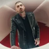 Eyes-Closed-Zayn-Malik-Black-Leather-Blazer