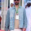 F1 Qatar Grand Prix 2025 Novak Djokovic Denim Jacket