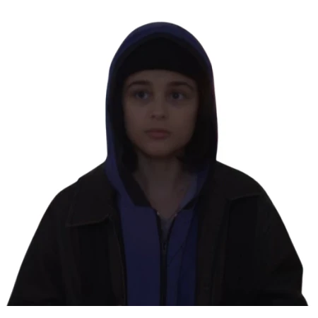 Follow My Voice Berta Castane Leather Jacket