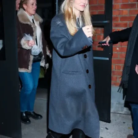 Get Amanda Seyfried New York City 2025 Long Coat