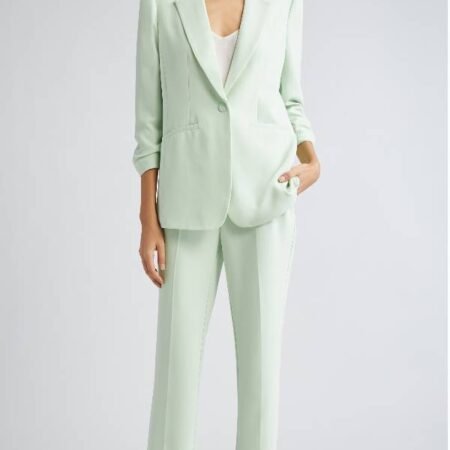 Get Baked with Love Holiday Tamera Mowry Mint Green Blazer