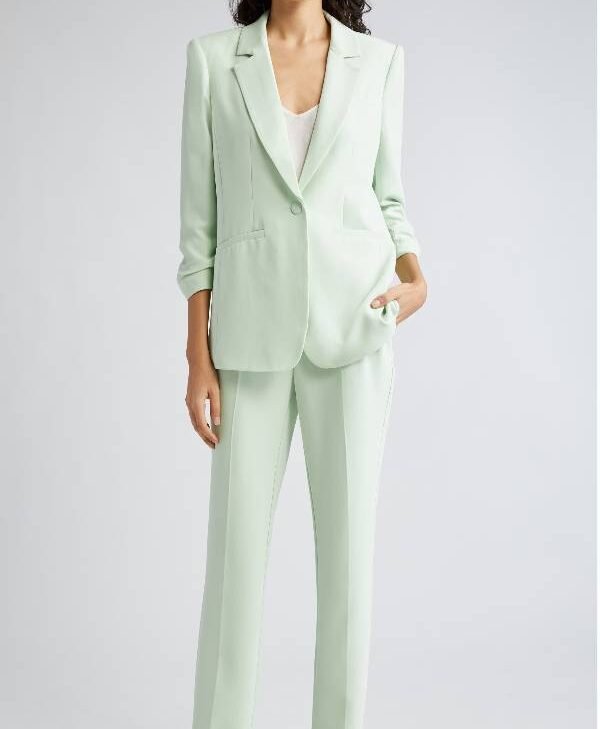Get Baked with Love Holiday Tamera Mowry Mint Green Blazer