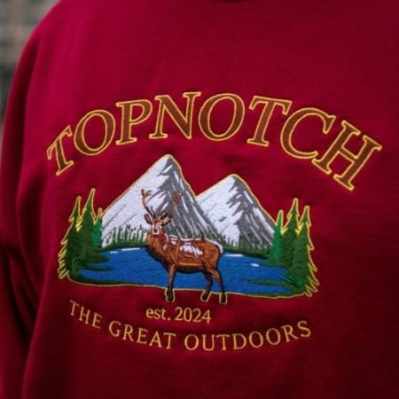 Get Berlin Christmas Event MC Fitti Red Graphic Sweatshirt