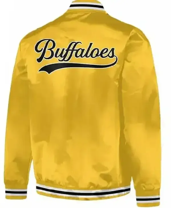 Get Colorado Buffaloes Gold Letterman Jacket