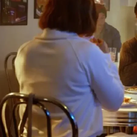 Get Erin Krakow Christmas Above the Clouds White Sweatshirt