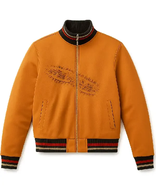 Get Mads Mikkelsen Dust Bunny Bomber Jacket