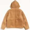 Get Stussy Shearling Hooded Jacket