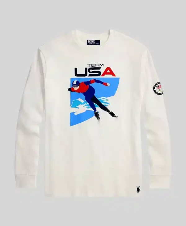 Get Winter Olympics 2026 Polo Ralph Lauren Team USA Graphic T-Shirt