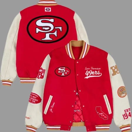 Golf Wang San Francisco 49ers Letterman Jacket