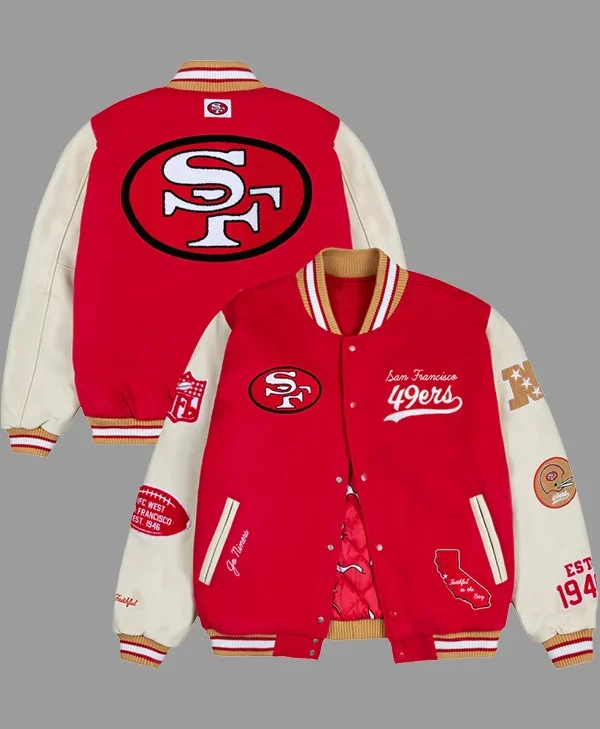 Golf Wang San Francisco 49ers Letterman Jacket