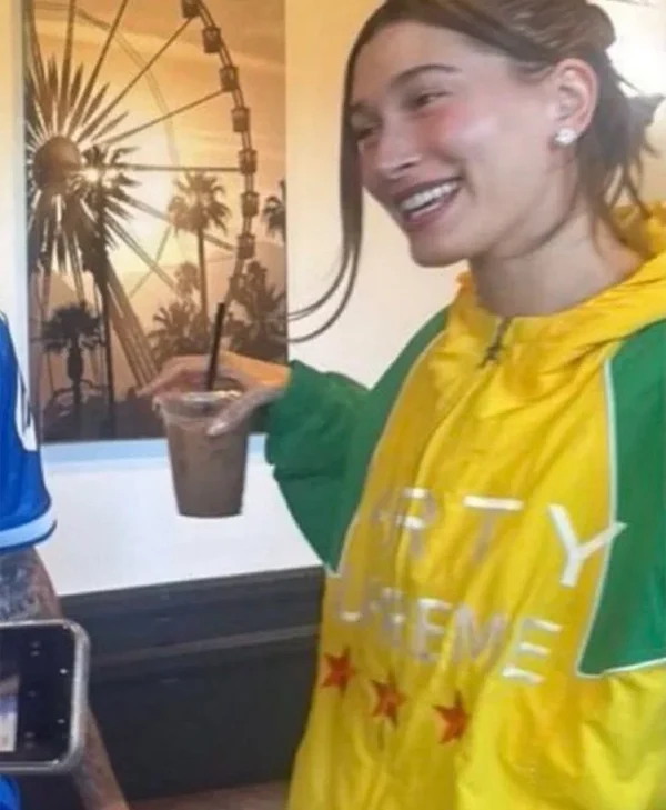 Hailey Bieber Marty Supreme Jacket Shop Now