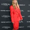 Heidi-Klum-At-Loreal-Women-Of-Worth-Red-Blazer
