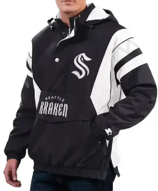 Home-Team-Seattle-Kraken-Half-Zip-Hoodie-Jacket