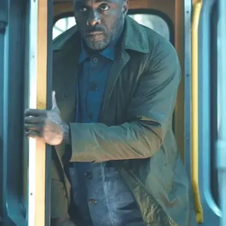 Idris Elba Hijack S02 Green Coat