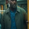 Idris Elba Hijack S02 Green Coat For Sale