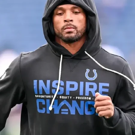 Indianapolis Colts 2025 Inspire Change Black Hoodie For Sale