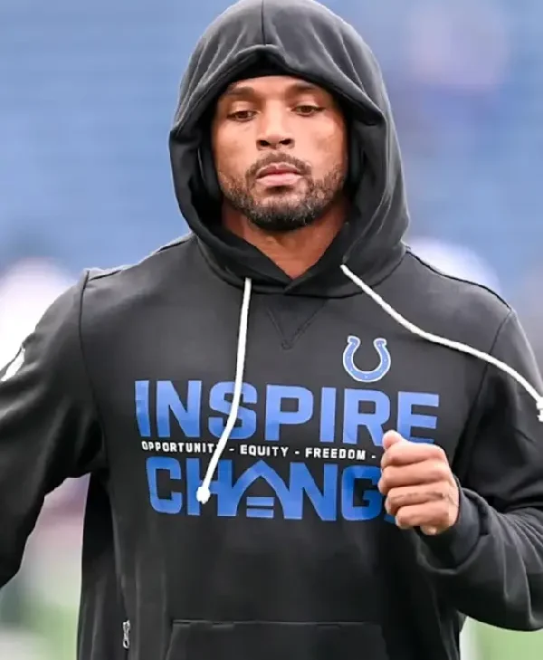 Indianapolis Colts 2025 Inspire Change Black Hoodie For Sale