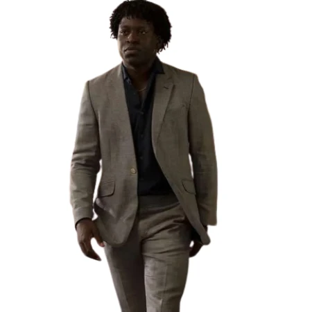 Industry S04 Toheeb Jimoh Grey Blazer
