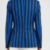 Inspired by Emma Myers Blue Blazer Coat from Wednesday For Sale