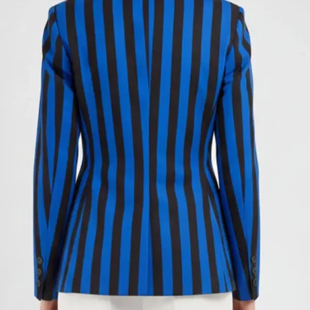 Inspired by Emma Myers Blue Blazer Coat from Wednesday For Sale