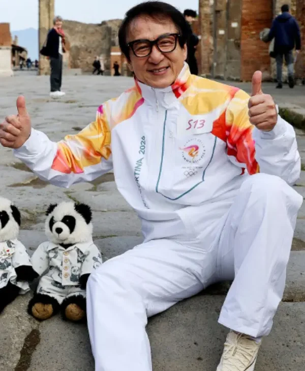 Jackie Chan 2026 Winter Olympics Flame