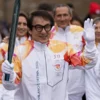 Jackie Chan 2026 Winter Olympics Flame Jacket