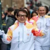 Jackie Chan 2026 Winter Olympics Flame Jacket for sale