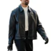 Jalen-Hurts-Black-Leather-Jacket